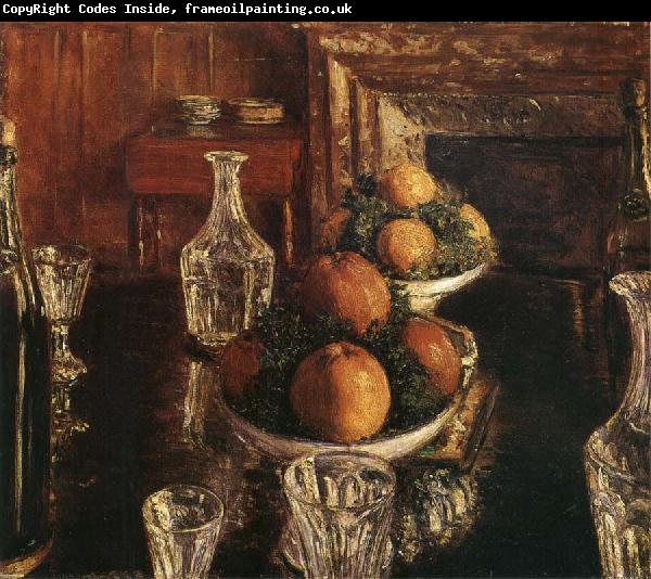 Gustave Caillebotte Still life
